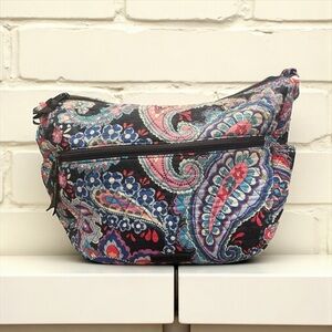 Vera Bradley Haymarket Paisley Triple Compartment Shoulder Bag Purse​​​
